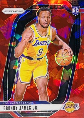 Bronny James 2023 Topps Chrome McDonald's All-American #68