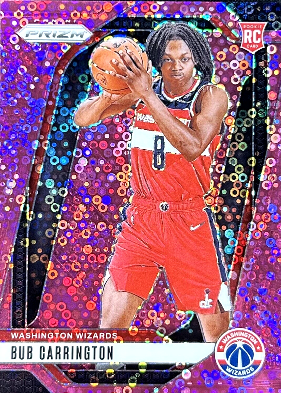 Bub Carrington 2024 Prizm #244 Fast Break Pink /50 Price Guide