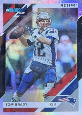 2019 Donruss #162 Press Proof Silver Die-Cut /75
