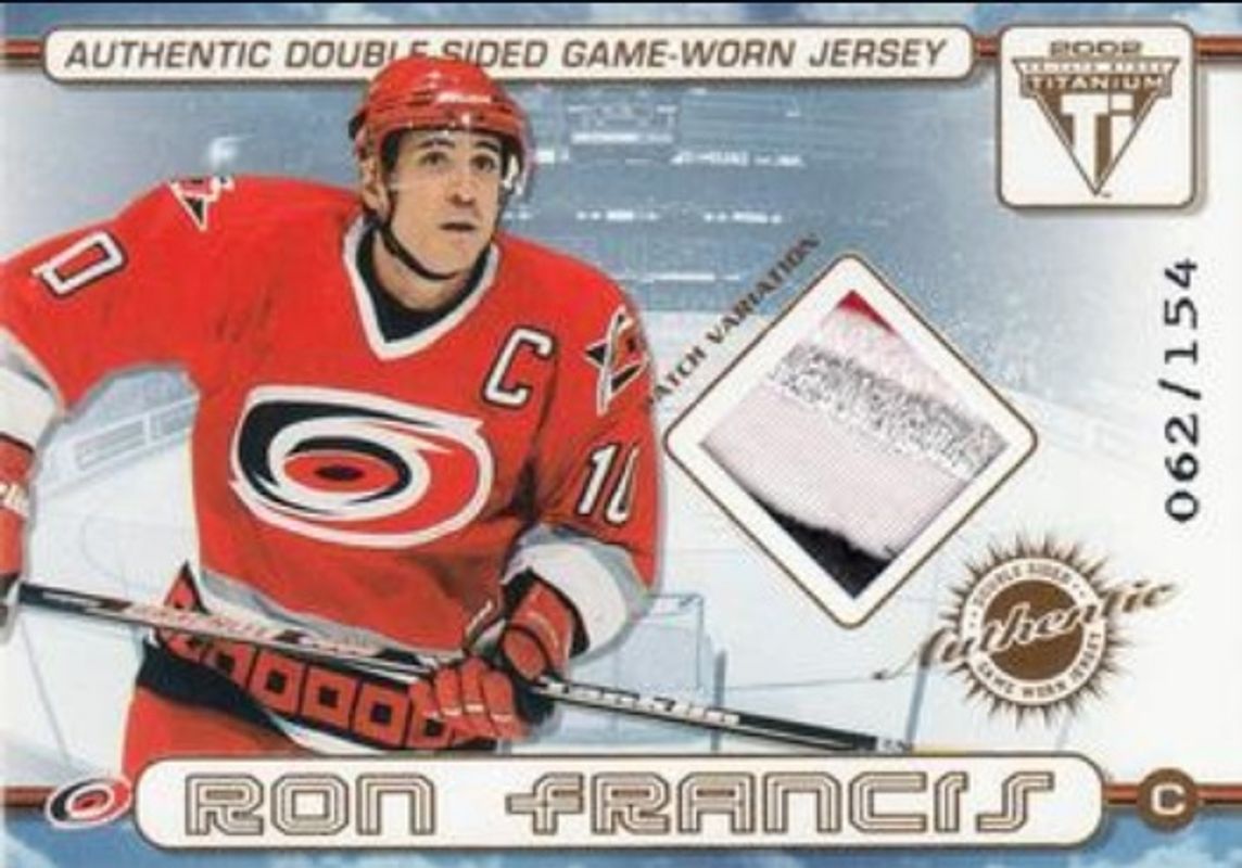 2001 Pacific Private Stock Titanium #61 Authentic Double Sided Patches /56