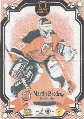 1997 Pacific Omega #7 Silks