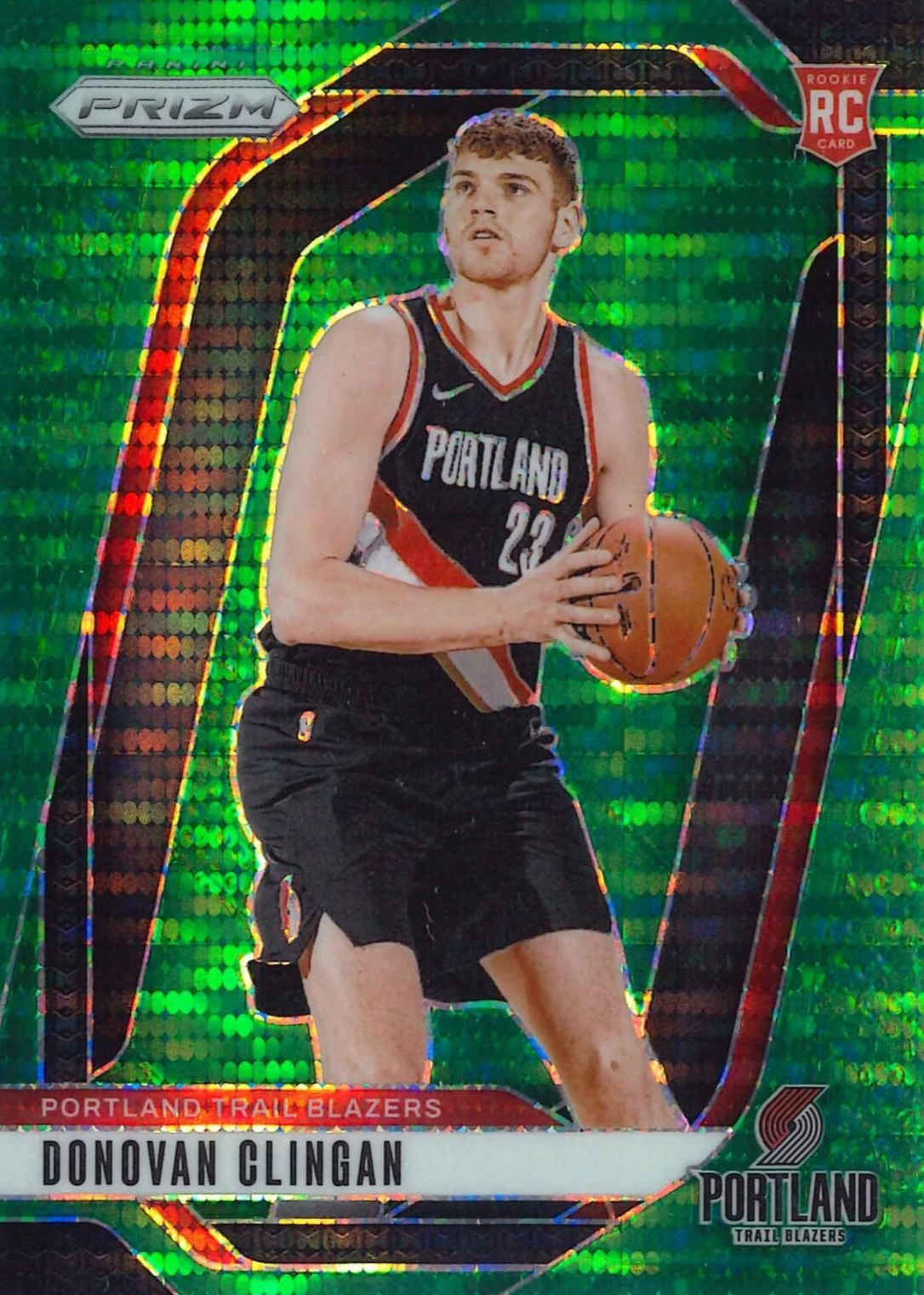 Donovan Clingan 2024 Prizm #221 Green Pulsar /25 Price Guide