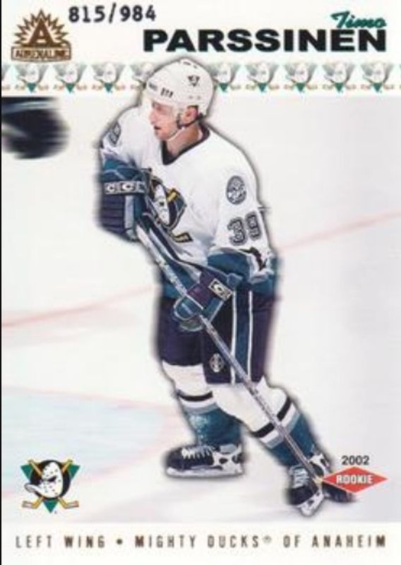 2001 Pacific Adrenaline #202 Base /984