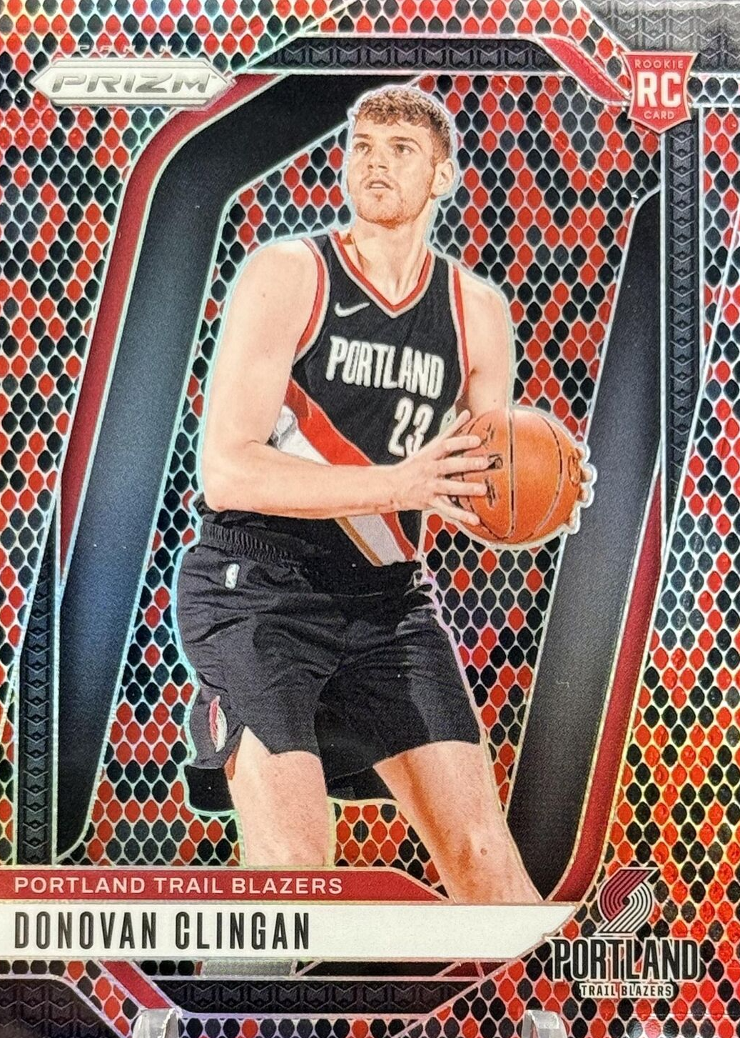 Donovan Clingan 2024 Prizm #221 Snakeskin /(SSP) Price Guide