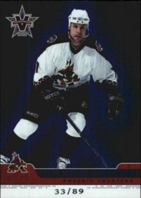 2001 Pacific Vanguard #77 Blue /89