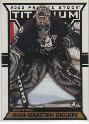 2002 Pacific Private Stock Titanium #1 Base /99