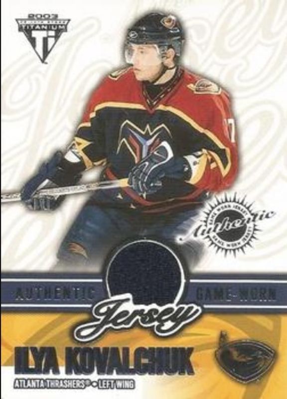 2002 Pacific Private Stock Titanium #3 Jerseys - Retail /90