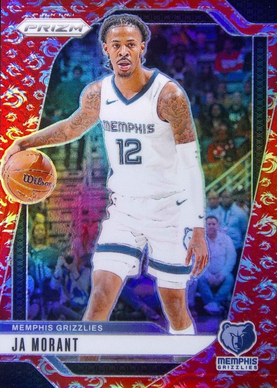 Ja Morant 2024 Prizm #64 Dragon Year /88 RAW