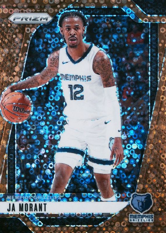 Ja Morant 2024 Prizm #64 Fast Break Bronze /20 RAW