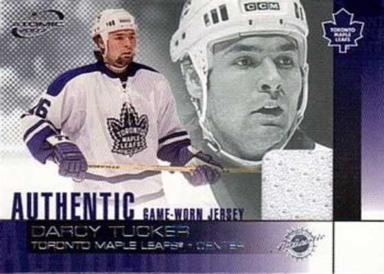 2002 Pacific Atomic #23 Authentic Game Worn Jersey