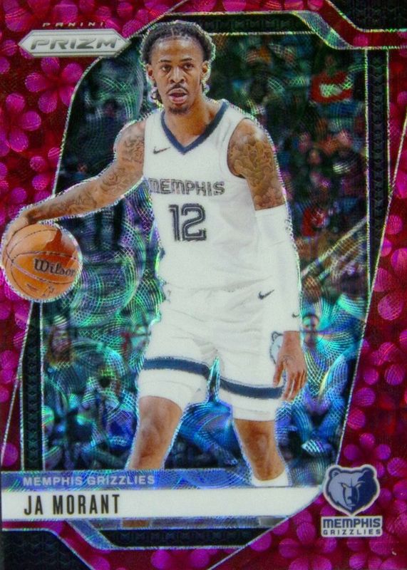 Ja Morant 2024 Prizm #64 Plum Blossom /8 RAW