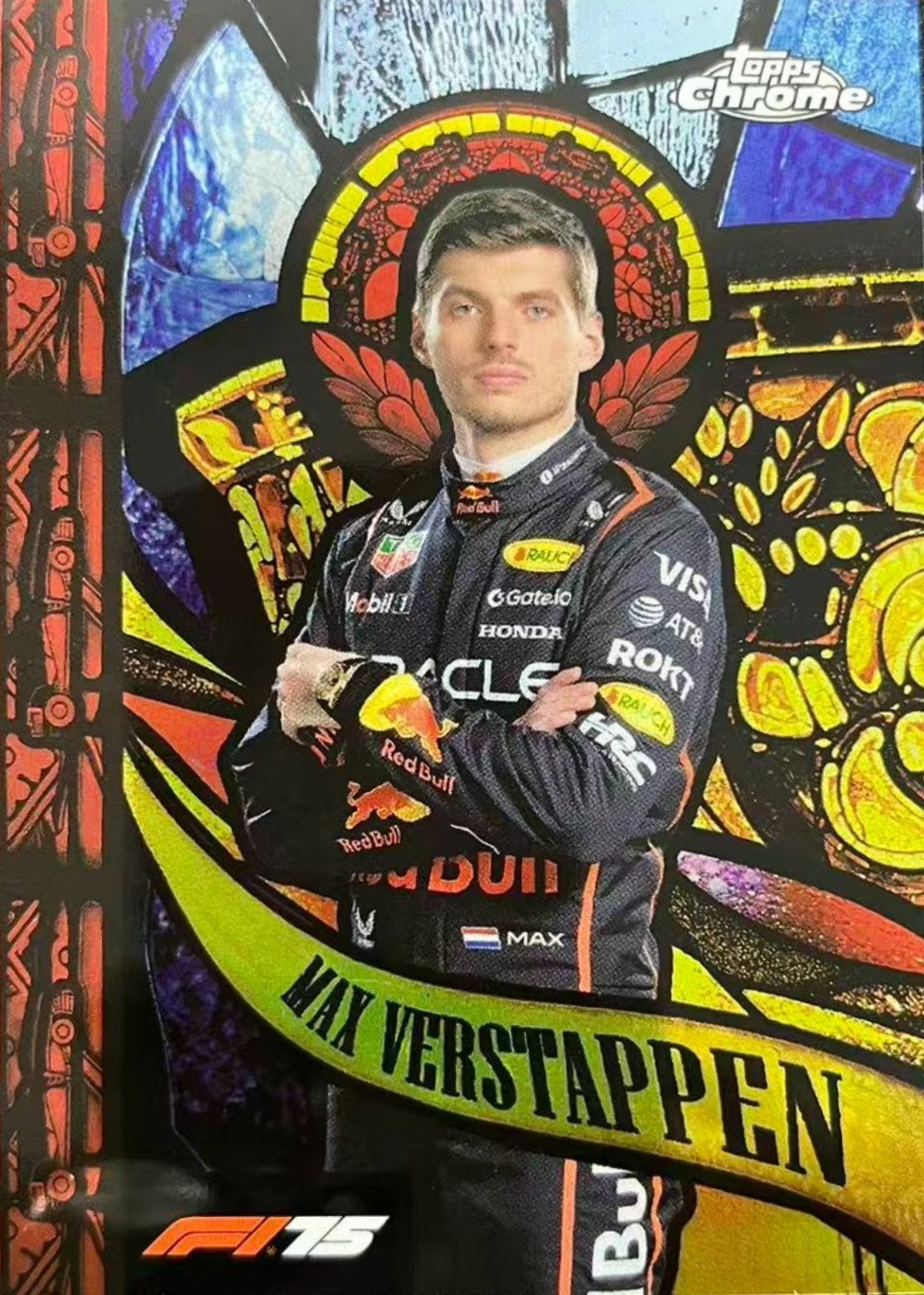 Max Verstappen 2025 Topps Chrome Formula 1 #1 The Grail /(SSP) Price ...