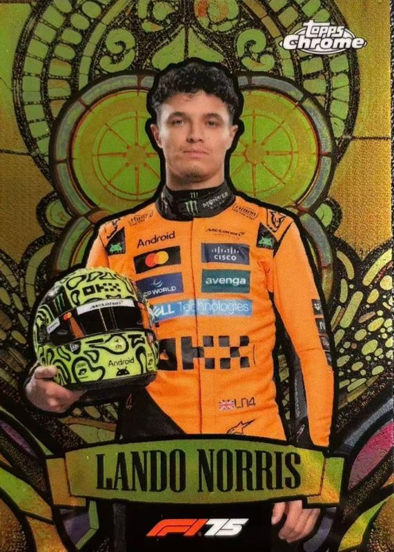 2025 Topps Chrome Formula 1 #5 The Grail /(SSP)