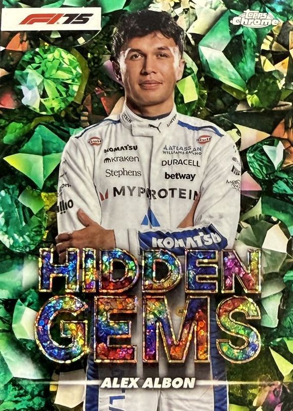 2025 Topps Chrome Formula 1 #HG-19 Hidden Gems /(SSP)