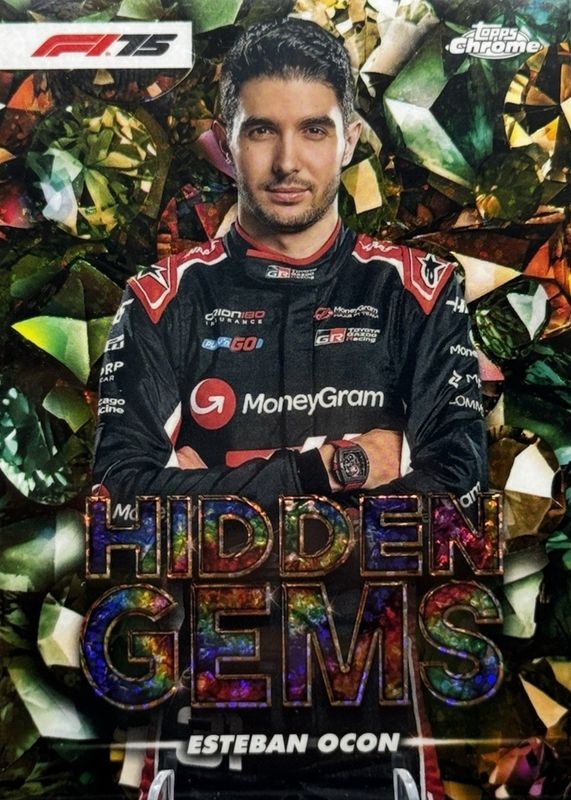 2025 Topps Chrome Formula 1 #HG-9 Hidden Gems /(SSP)