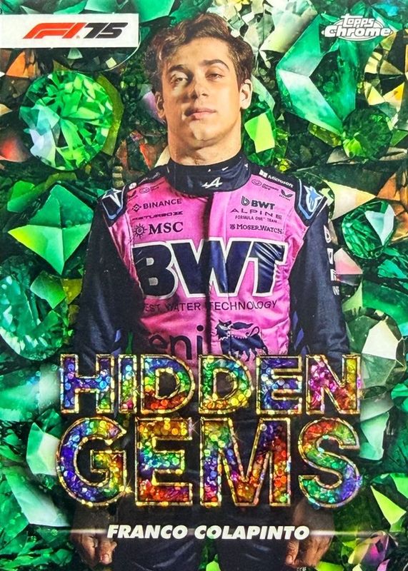 2025 Topps Chrome Formula 1 #HG-4 Hidden Gems /(SSP)