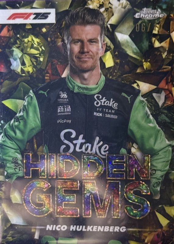 2025 Topps Chrome Formula 1 #HG-11 Hidden Gems /(SSP)