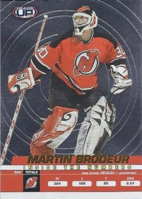 2002 Pacific Heads Up #13 Inside the Numbers