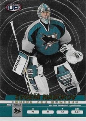 2002 Pacific Heads Up #19 Inside the Numbers