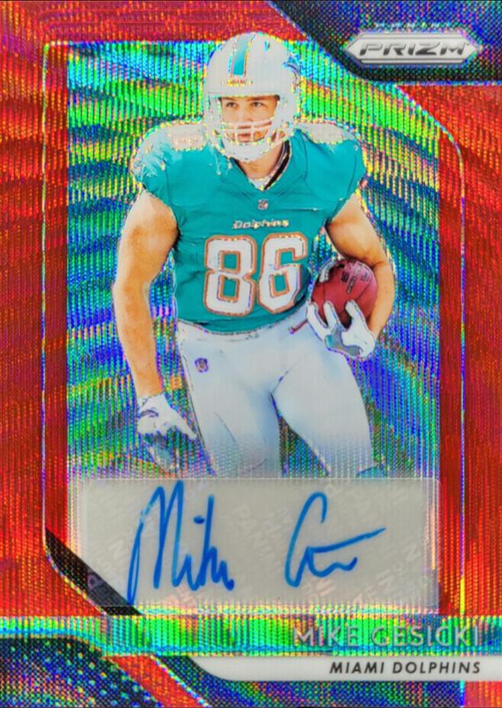 2018 Prizm #RA-MGE Rookie Autographs - Red Wave