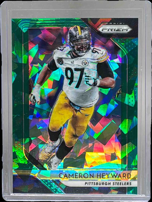 2018 Prizm #35 Green Crystals /75