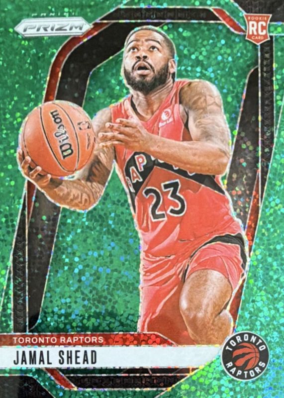 2024 Prizm #241 Green Sparkle /8