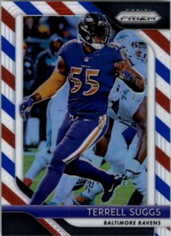 2018 Prizm #183 Red White Blue