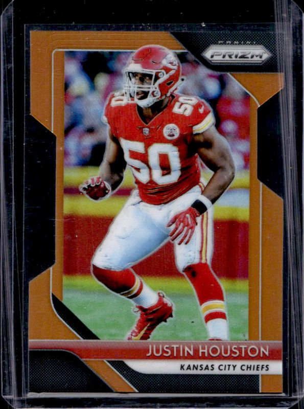 2018 Prizm #107 Orange Die-Cut /249