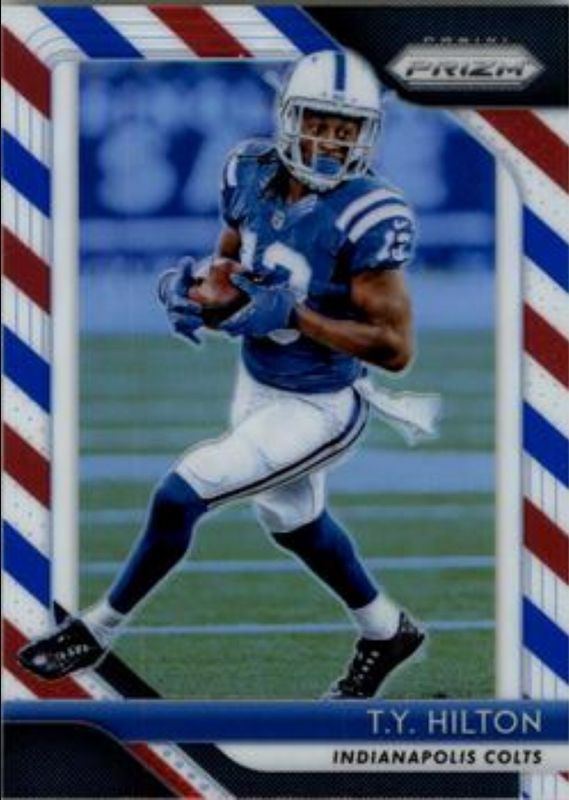 2018 Prizm #117 Red White Blue