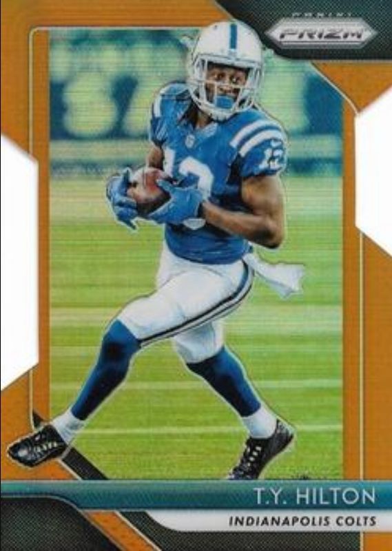 2018 Prizm #117 Orange Die-Cut /249