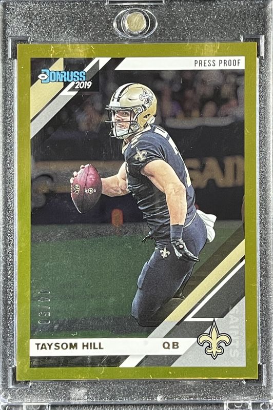 2019 Donruss #174 Press Proof Gold /50