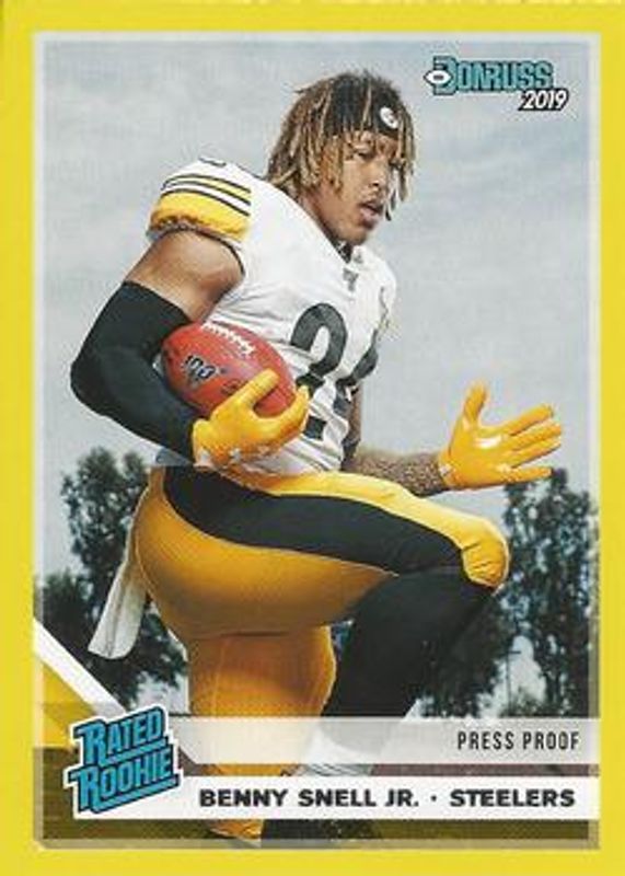 2019 Donruss #335 Press Proof Yellow