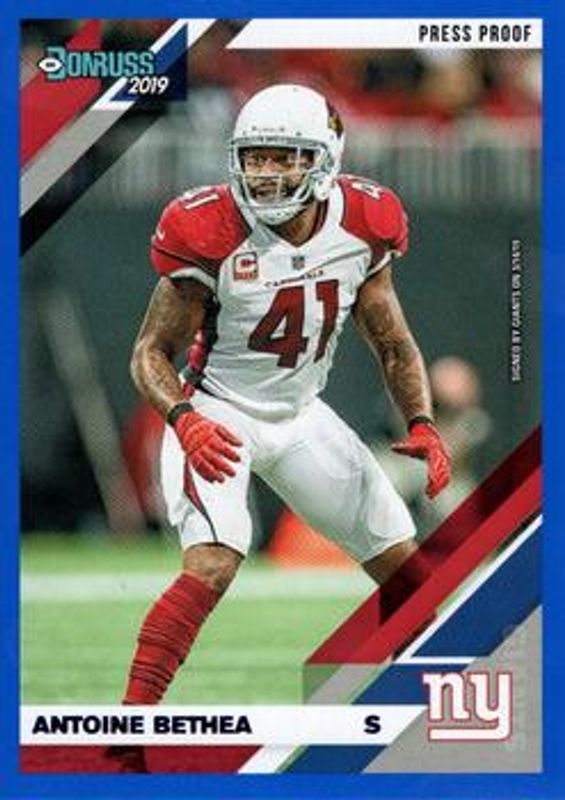 2019 Donruss #13 Press Proof Blue