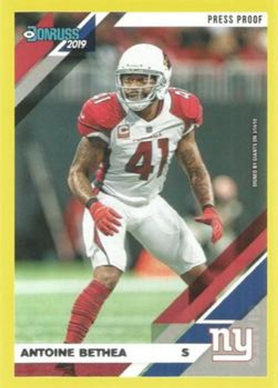 2019 Donruss #13 Press Proof Yellow