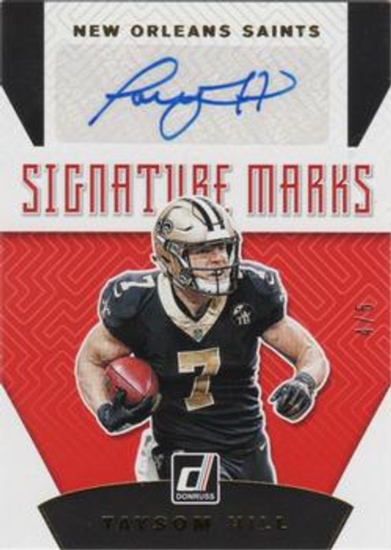 2019 Donruss #SM-13 Signatures Marks - Red /5