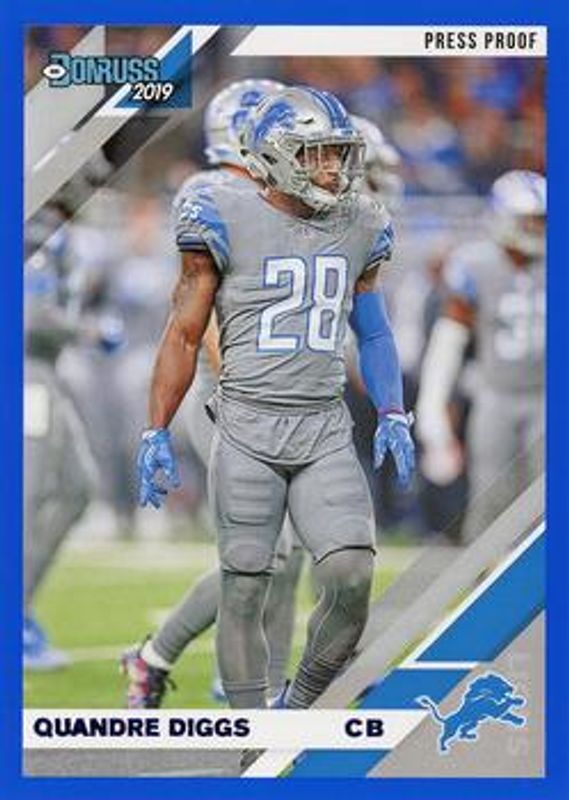 2019 Donruss #96 Press Proof Blue