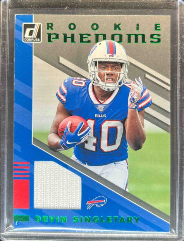 2019 Donruss #RPJ-28 Rookie Phenoms Jerseys - Green