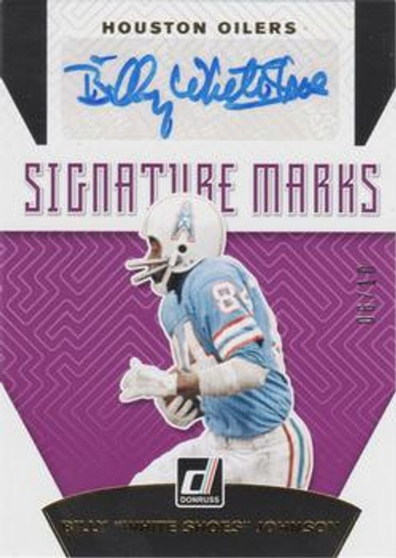 2019 Donruss #SM-23 Signatures Marks - Purple /10