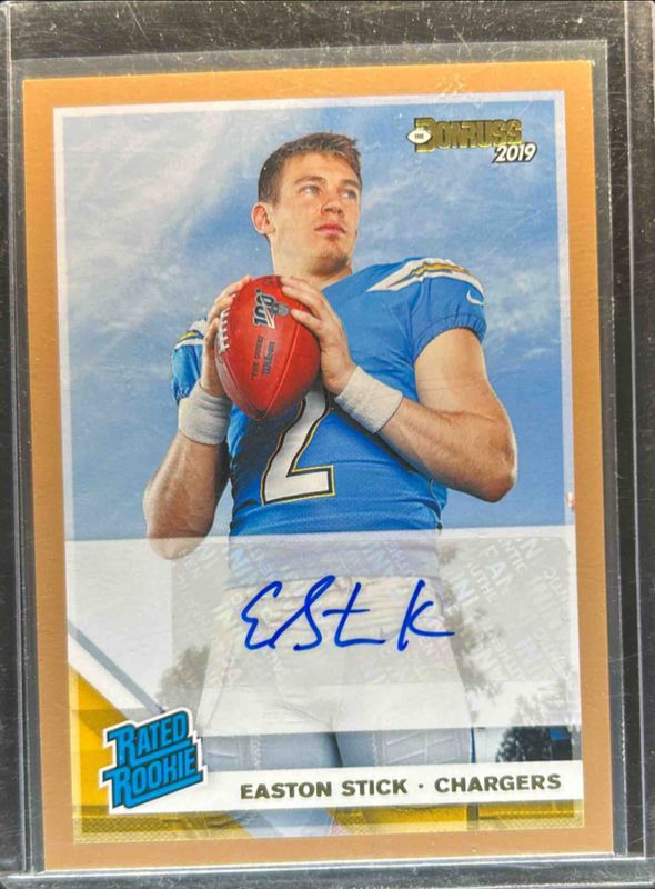 2019 Donruss #339 Rated Rookie Autographs - Bronze
