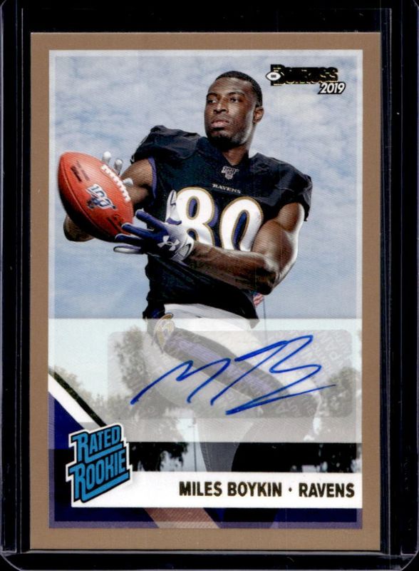 2019 Donruss #330 Rated Rookie Autographs - Bronze