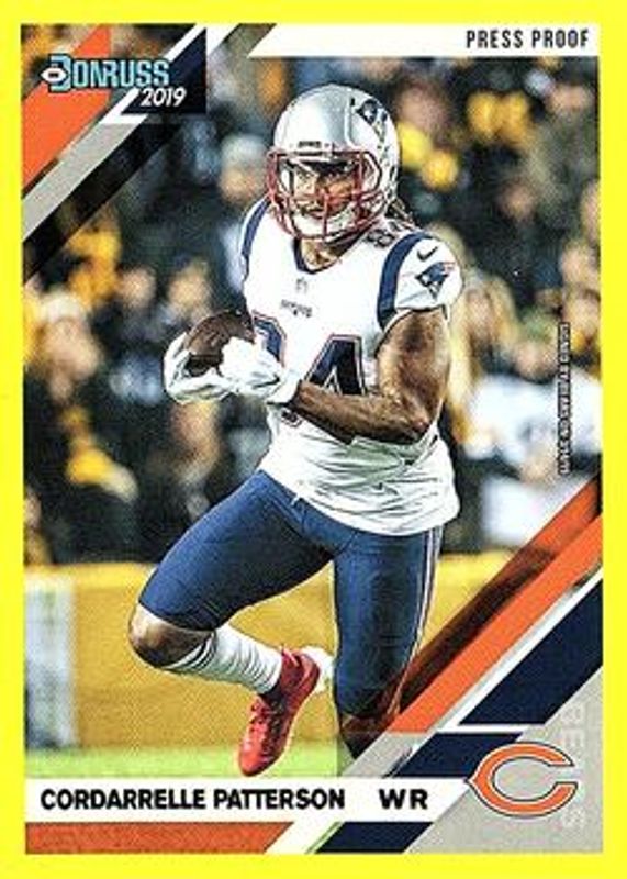 2019 Donruss #168 Press Proof Yellow