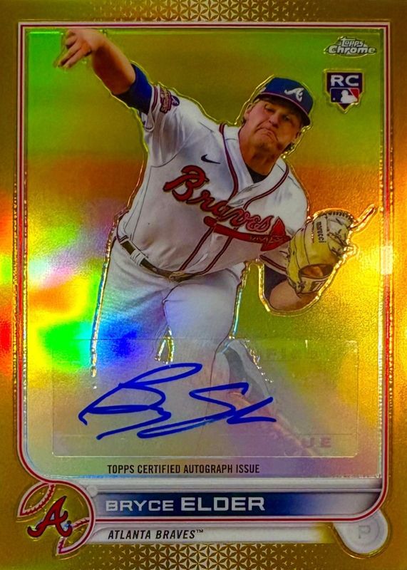 2022 Topps Chrome Update #AC-BE Autographs - Gold Refractor /50