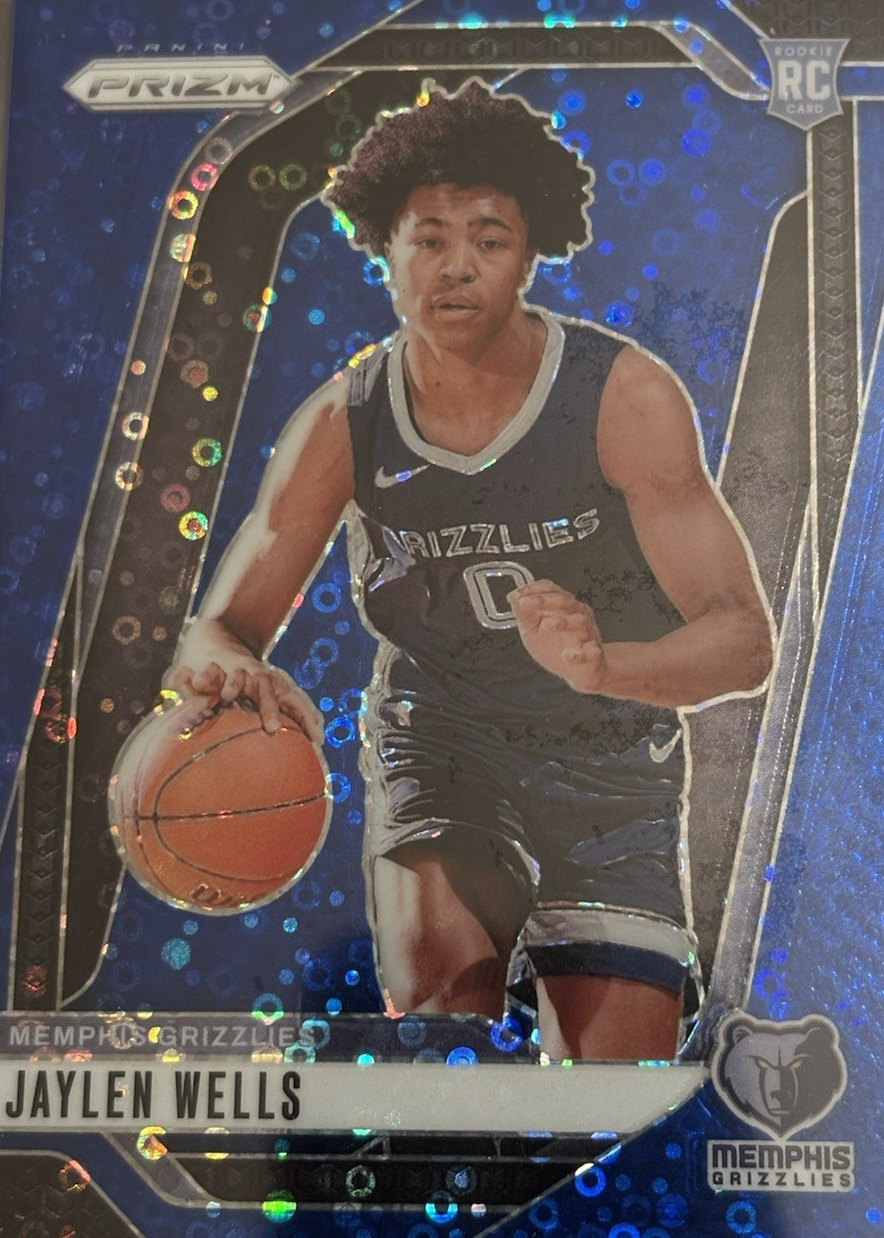 Jaylen Wells 2024 Prizm #239 Fast Break Blue /150 Price Guide - Sports ...