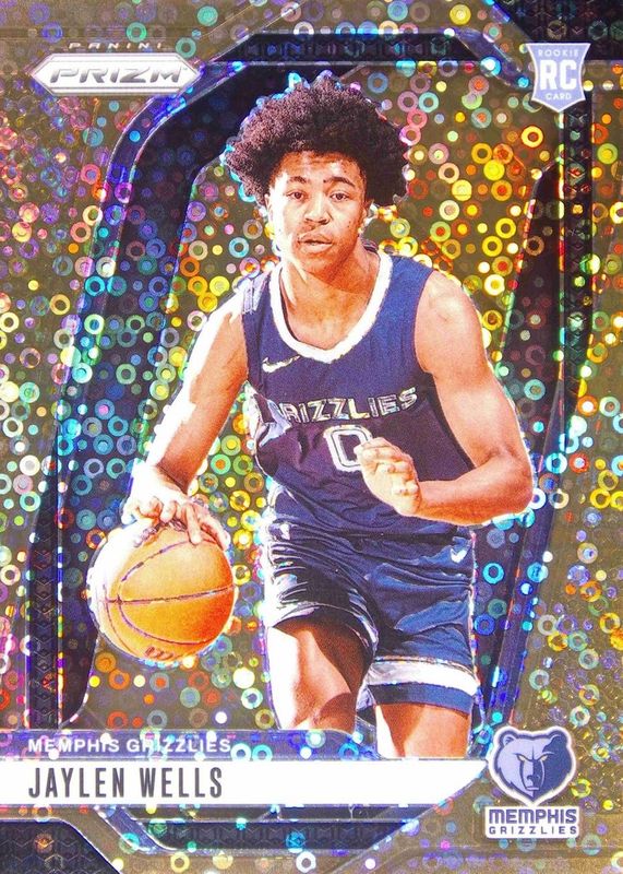 Jaylen Wells 2024 Prizm #239 Fast Break Bronze /20 Rookie RAW