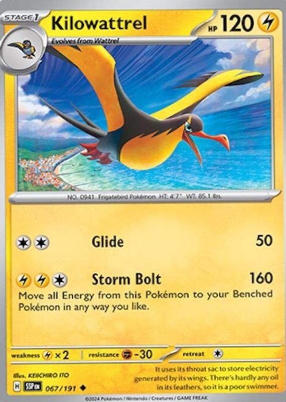 2024 Scarlet & Violet: Surging Sparks #067/191 Base