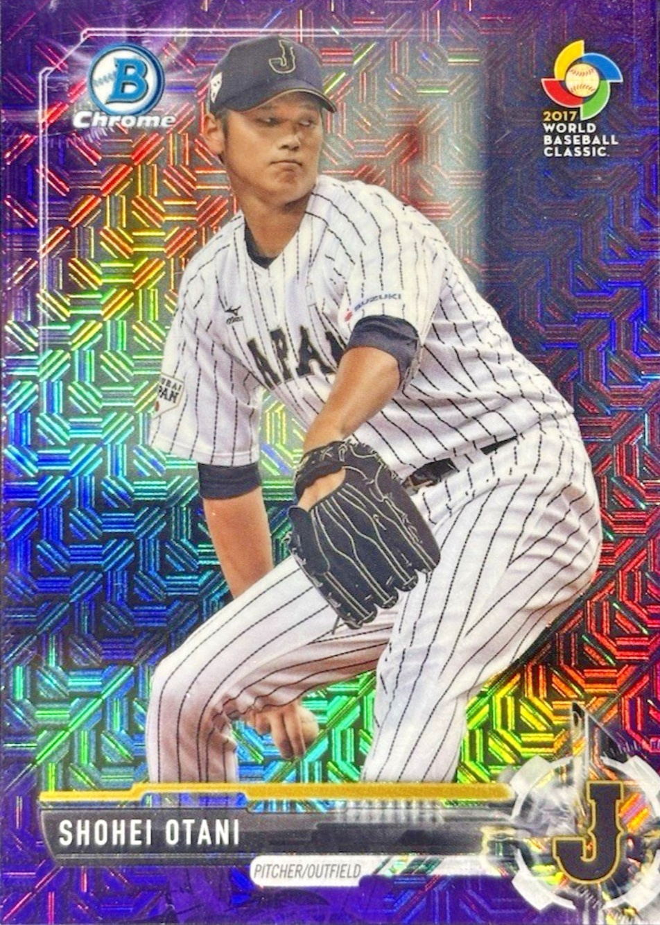 Shohei Ohtani 2017 Bowman Mega Box #BCP-31 Chrome Prospects
