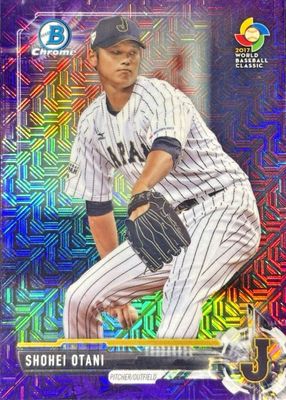 2017 Bowman Mega Box #BCP-31 Chrome Prospects - Purple Refractor /250