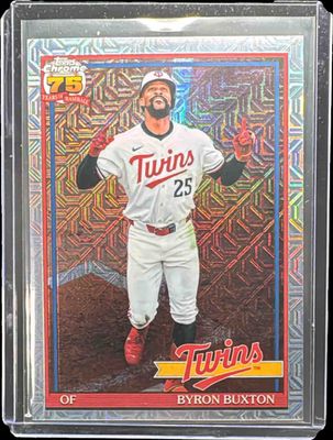 2026 Topps Silver Pack #91C-65 1991 Topps Chrome - Mojo Refractor
