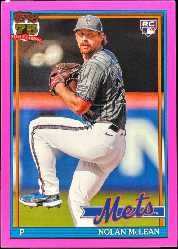2026 Topps #T91-63 1991 Topps - Pink