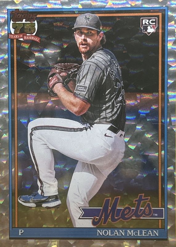 2026 Topps #T91-63 1991 Topps - Crackleboard Foil